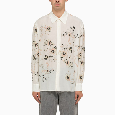 Shop Our Legacy | White Shirt With Floral Print