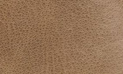 Chocolat Blu Gadis Platform Slide Sandal In Khaki Leather