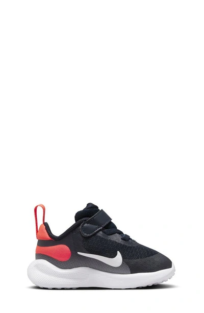 Shop Nike Revolution 7 Sneaker In Obsidian/ Red/ Black/ White