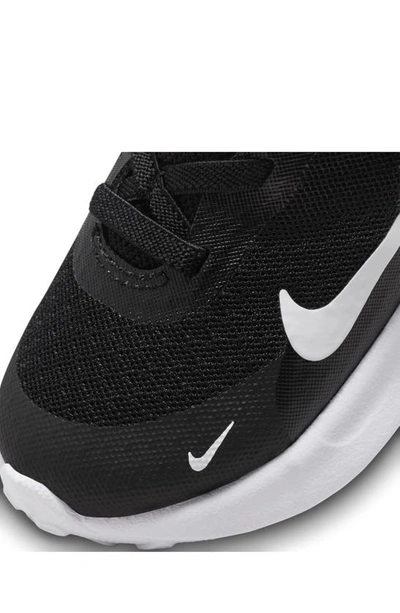 Nike Revolution 7 Sneaker In Black/ White/ White