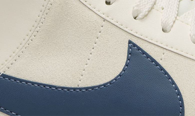 Shop Nike Kids' Blazer Mid '77 Vintage Sneaker In Sail/ Blue/ Sail/ Fireberry