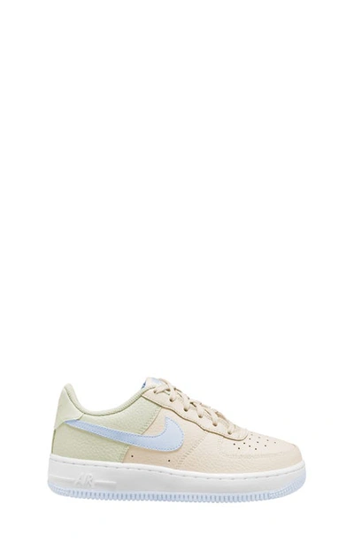 Shop Nike Kids' Air Force 1 Sneaker In Ivory/ Grey/ Sea Glass/ White