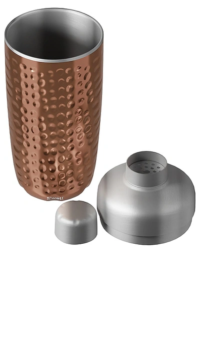 Shop S'well Shaker Set In Metallic Copper