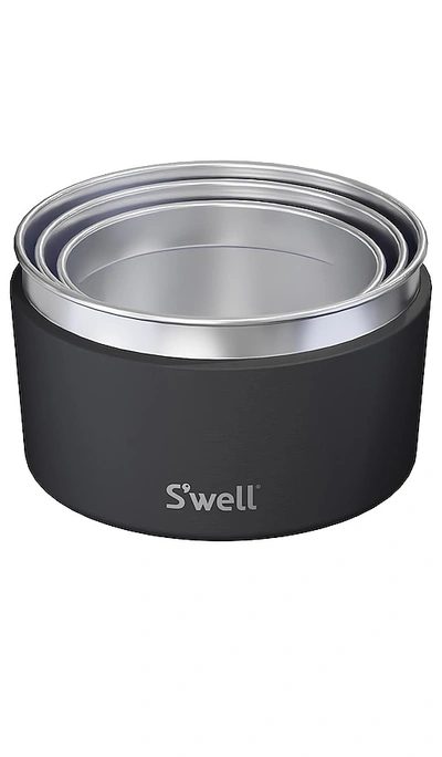 Shop S'well 6pc Canister Set In Black