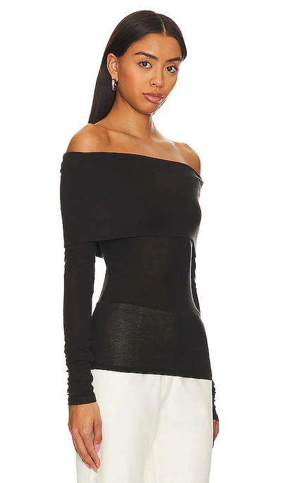 Shop Sophie Rue Triomphe Top In Black