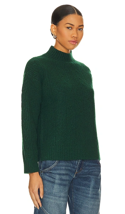 Shop 525 Lexi Sweater In Dark Green