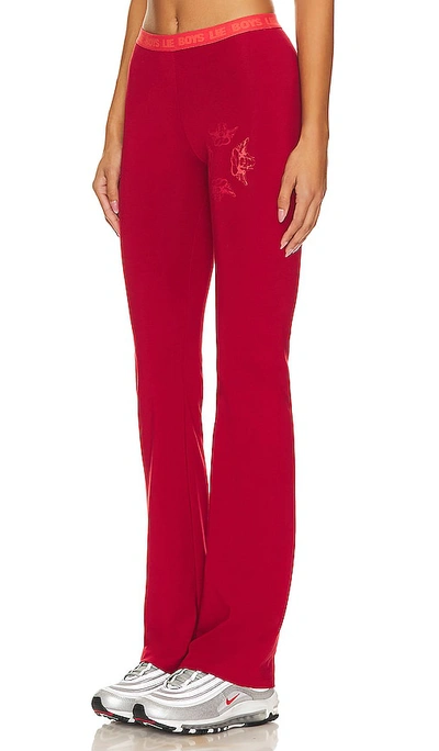 Boys Lie Beyond Repair Pant In Red