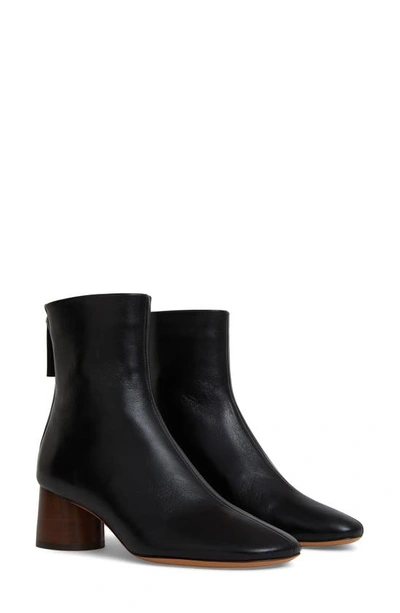 Shop Mansur Gavriel Glove Bootie In Black