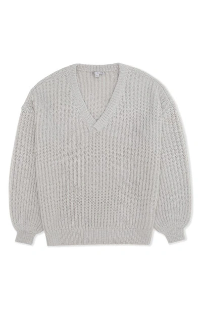 Shop Guess Nara Rib Sweater In Grey