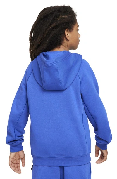 Shop Nike Kids'  Air Pullover Hoodie In Game Royal/ Game Royal