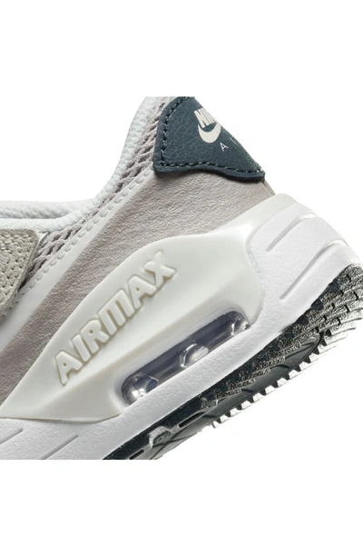 Shop Nike Kids' Air Max Systm Sneaker In Light Ore/ White/ Sea Glass