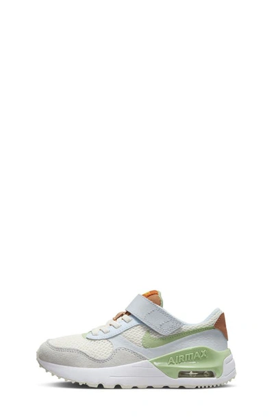 Shop Nike Kids' Air Max Systm Sneaker In Phantom/ Honeydew/ Grey