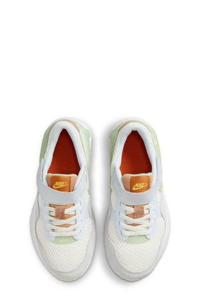 Shop Nike Kids' Air Max Systm Sneaker In Phantom/ Honeydew/ Grey