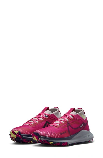 Nike Women's Pegasus Trail 4 Gore-tex Waterproof Trail Running Shoes In Fireberry/ Fierce Pink/ Violet