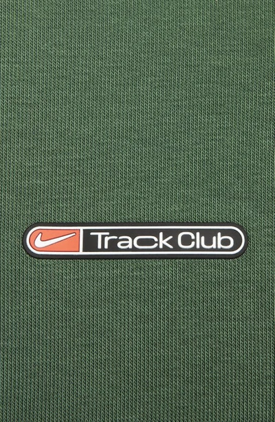 Shop Nike Dri-fit Track Club Long Sleeve Running T-shirt In Fir/ Summit White