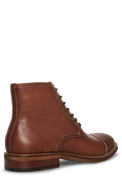 Shop Steve Madden Hodge Lace-up Boot In Tan
