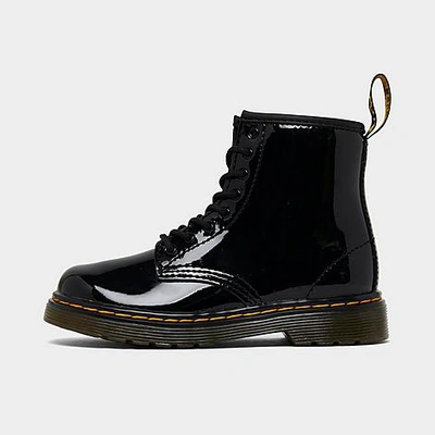Shop Dr. Martens' Dr. Martens Girls' Toddler 1460 Softy T Leather Boots In Black Patent