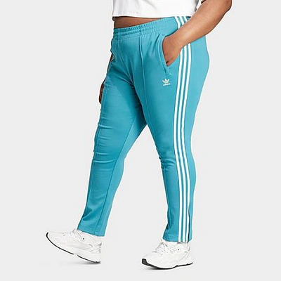 Adidas Originals Adidas Women's Originals Adicolor Superstar Track Pants  (plus Size) In Arctic Fusion