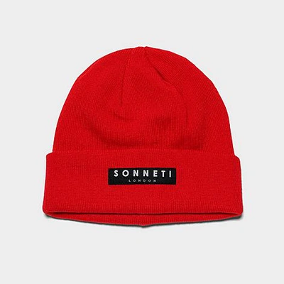 Shop Finish Line Sonneti London Beanie Hat In Red