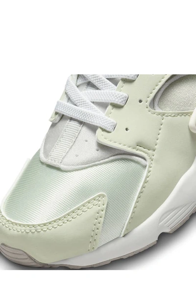 Nike Huarache Run 2.0 Sneaker In Sea Glass/ Lime / Light Ore