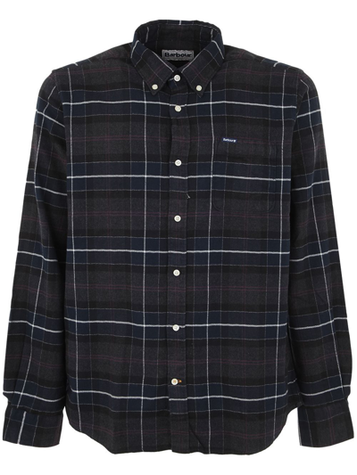 Shop Barbour Kyeloch Tailored Shirt In Black