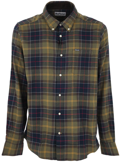 Shop Barbour Fortrose Tailored Shirt In Multicolour