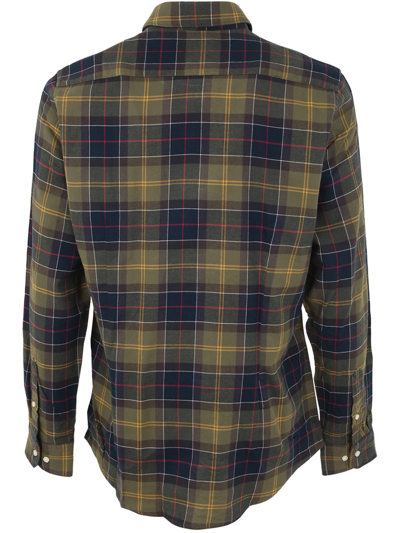 Shop Barbour Fortrose Tailored Shirt In Multicolour