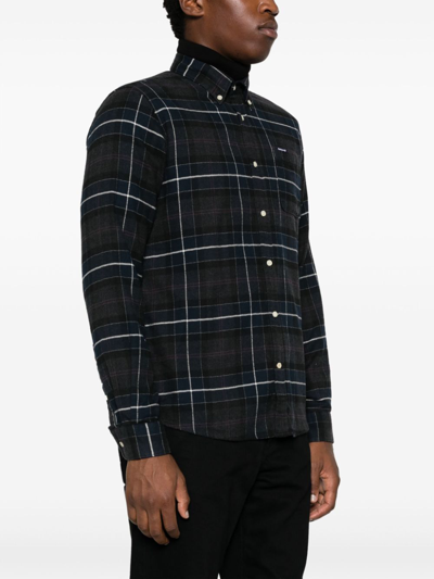 Shop Barbour Kyeloch Tailored Shirt In Black