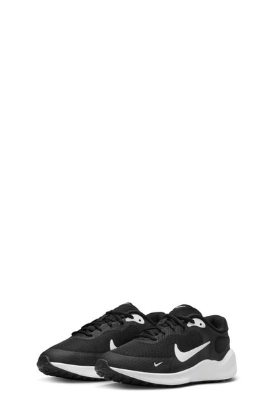 Shop Nike Revolution 7 Sneaker In Black/ White/ White
