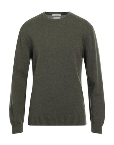 Shop Daniele Fiesoli Man Sweater Military Green Size Xxl Cashmere