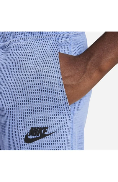 Shop Nike Kids' Tech Fleece Sweatpants In Polar/ Midnight Navy/ Black