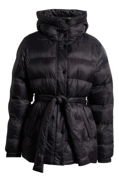 Shop Helly Hansen Grace Puffy Quilted Parka In Black