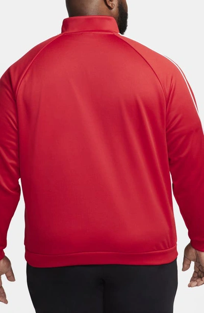 Shop Nike Sporstwear Club Jacket In University Red/ White
