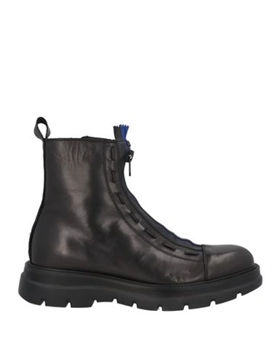 Shop Mich E Simon Mich Simon Man Ankle Boots Black Size 9 Leather