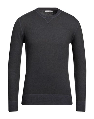 Shop Kangra Man Sweater Lead Size 42 Merino Wool In Grey