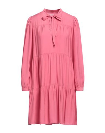 Shop Honorine Woman Mini Dress Pastel Pink Size M Viscose, Rayon