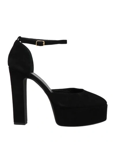Islo Isabella Lorusso Woman Pumps Black Size 11 Soft Leather In Black