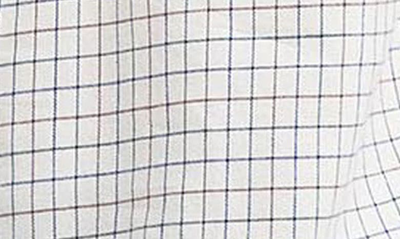 Shop Barbour X Maison Kitsuné Newbury Check Stretch Cotton Button-down Shirt In Uniform