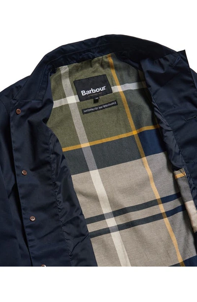 Shop Barbour X Maison Kitsuné Military Waterproof Reversible Jacket In Black