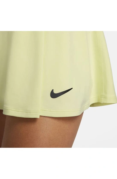 Shop Nike Court Victory Dri-fit Tennis Skirt In Luminous Green/ Black