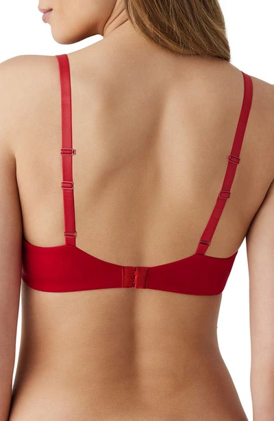 Shop B.tempt'd By Wacoal Future Foundation Underwire T-shirt Bra In Haute Red