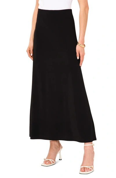 Shop Vince Camuto A-line Maxi Skirt In Rich Black