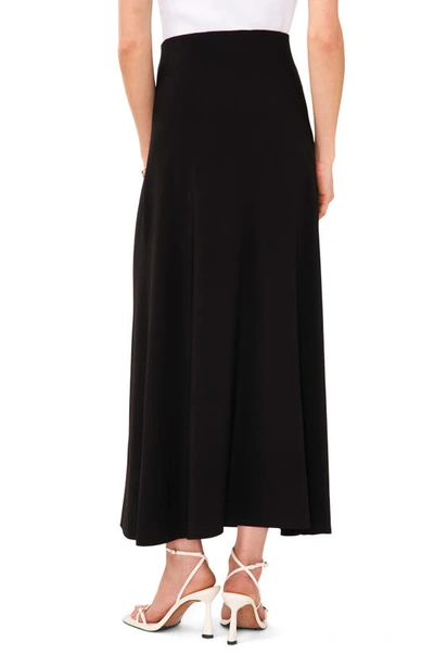 Shop Vince Camuto A-line Maxi Skirt In Rich Black