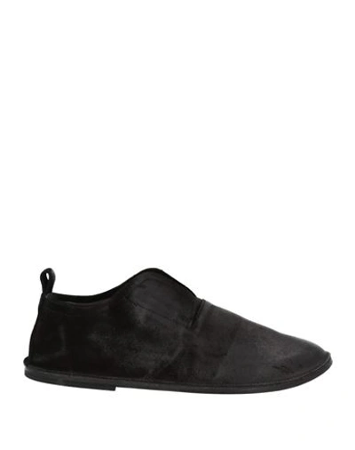 Shop Marsèll Man Loafers Black Size 8 Soft Leather