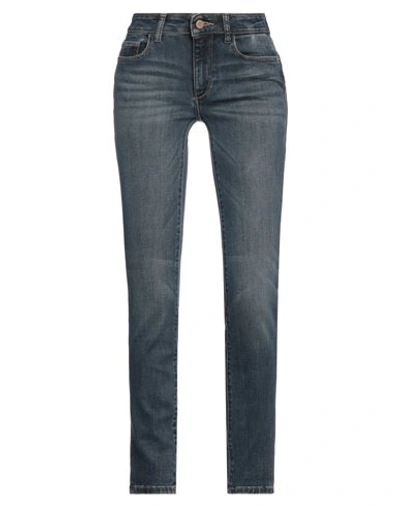 Dl1961 Woman Jeans Blue Size 26 Cotton, Tencel, Polyester, Lycra In Blue
