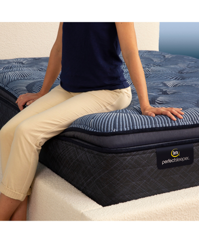 Serta Perfect Sleeper Cobalt Calm 15" Plush Pillow Top Mattress-twin Xl In No Color