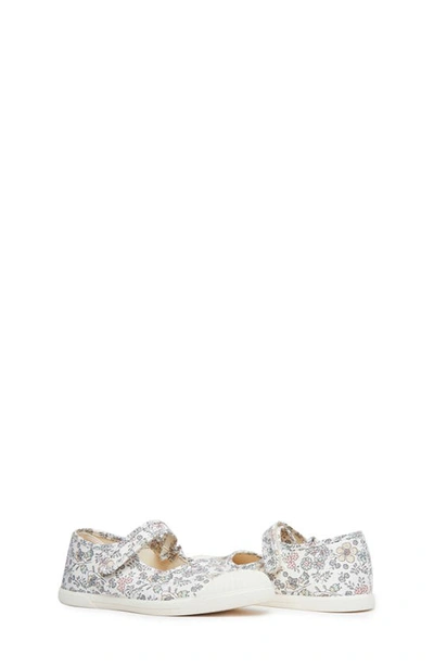 Childrenchic Floral Mary Jane Canvas Sneaker In Floral