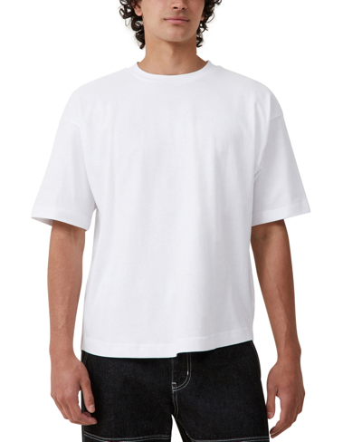 Shop Cotton On Men's Box Fit Scooped Hem T-shirt In White