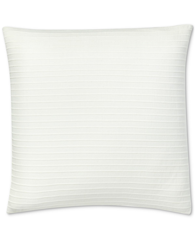 Ralph Lauren Annie Striped Decorative Pillow, 20" X 20" In Red