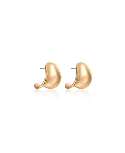 Shop Ettika 18k Gold Plated Curved Stud Earrings